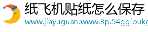 纸飞机贴纸怎么保存